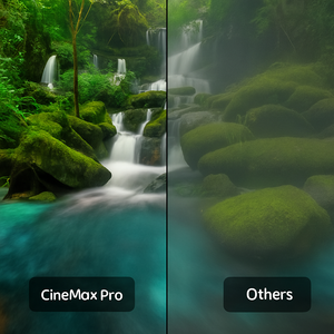 DEBONAIR CineMax Pro 4K Ultra HD Native 1080p Android 12 Projector | 1300 ANSI Lumens Auto (Focus+Screen Fit+Obstacle Avoidance) Dust Proof Engine 10W Speaker Dual WiFi BT5.0| 300" Display | Cinema Exp 2 Years Warranty